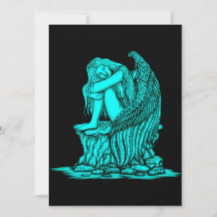 Carte Un ange endormi sur la pierre