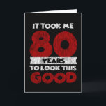 Carte Un Anniversaire âgé de 80 ans m'a fait bonne appar<br><div class="desc">Joyeux Anniversaire Concevez un grand cadeau Pour toute personne qui a de l'horoscope dit difficile & têtu Mais tout à fait digne d'être parfait pour jumeler avec des shorts,  des leggings ou des jeans pour un look décontracté et tendance. Anniversaire correspondant</div>