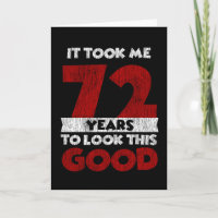 Un Anniversaire de 72 ans m'a fait bonne apparence