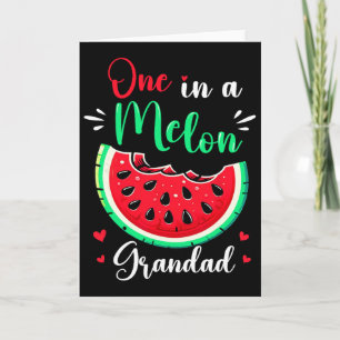 Carte Un Anniversaire De Grand-Père One In A Melon Match