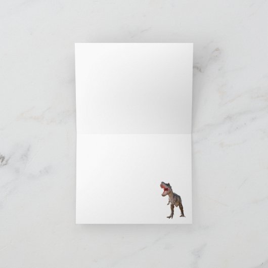 Carte Un anniversaire Dino-Mite (Intérieur)