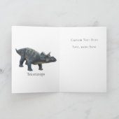 Carte Un Anniversaire Dino-Mite Attend (Intérieur)