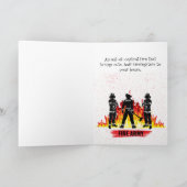 Carte Un anniversaire d'un pas de plus (Intérieur)