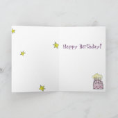 Carte Un Anniversaire Très Heureux (Intérieur)