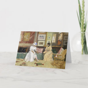 Carte Un appel convivial William Merritt Chase