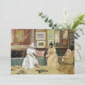 Carte Un appel convivial | William Merritt Chase (Debout devant)