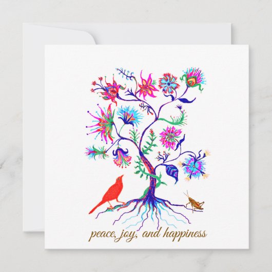 Carte Un arbre de vie (Devant)