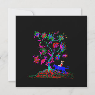 Carte Un arbre et un puma