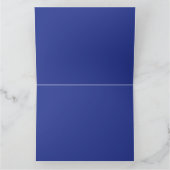 Carte Un arrière - plan bleu solide sans autre élément v (Intérieur)