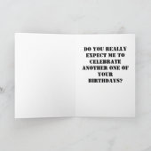Carte Un autre anniversaire ? (Intérieur)