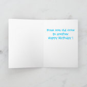 Carte Un autre anniversaire ? (Intérieur)