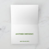 Carte Un autre anniversaire (Intérieur)