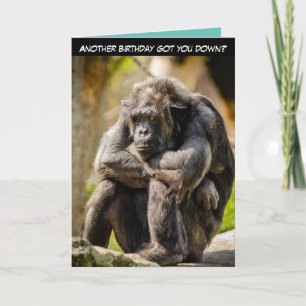 Carte "Un autre anniversaire t'a fait descendre ?"