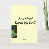 Carte Un autre diplômé de Félicitations ! ! ! (Dos)