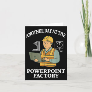 Carte Un Autre Jour À L'Usine Powerpoint