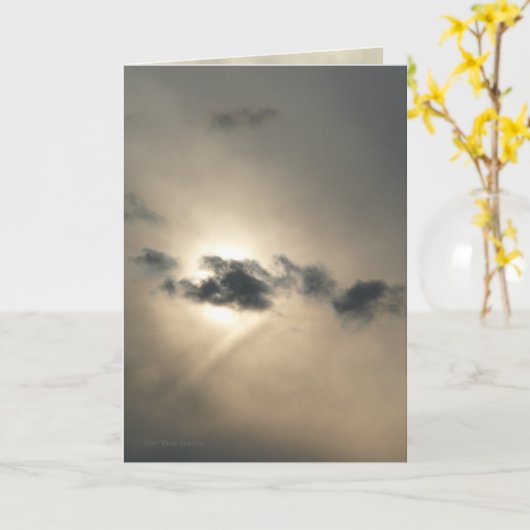 Carte Un autre Sun (Fleur jaune)