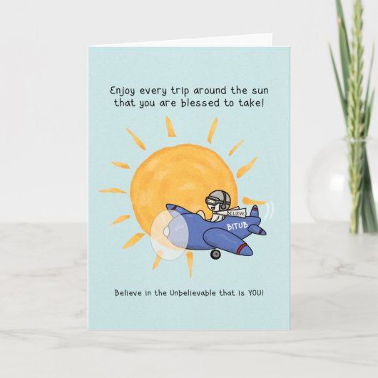 Carte Un autre voyage autour du soleil (Devant)