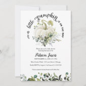 Carte Un Baby shower De Verdure Un Peu Citrouille Invita (Devant)