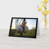 Carte Un Baiser Lent et Doux (Fleur jaune)