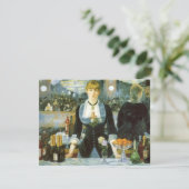 Carte Un bar aux Folies Bergere par Edouard Manet (Debout devant)