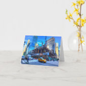 Carte Un bâtiment Vanderbilt New York (Fleur jaune)