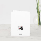 Carte Un Beau Jour D'Hivers (Dos)