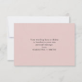 Carte Un bébé brasse du Merci de Baby shower d'Halloween (Dos)