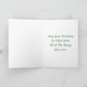 Carte Un bel anniversaire (Intérieur)