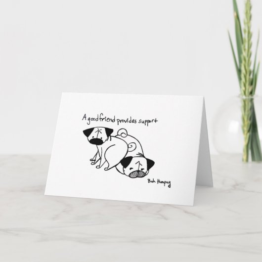 Carte Un bon ami (Devant)