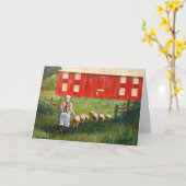 Carte Un bon berger (Fleur jaune)