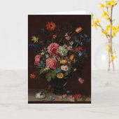 Carte Un bouquet de fleurs de Peeters : Blank (Fleur jaune)