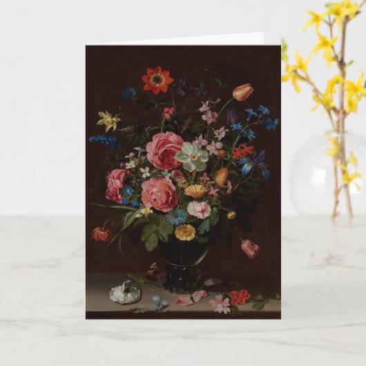 Carte Un bouquet de fleurs de Peeters : Blank (Fleur jaune)