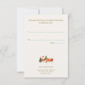 Carte Un cadeau de Père Noël (Dos)