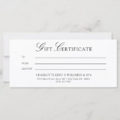 Carte Un Cadeau Pour Vous ! Marbre Bleu Or (Dos)