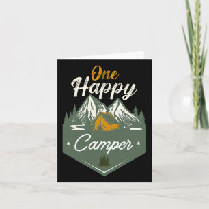 Carte Un Camper Joyeux Anniversaire Camping Famille Matc