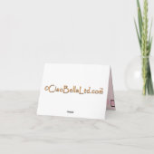 Carte Un Carlin très spécial (Dos)