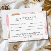 Carte UN CERTIFICAT DE NOËL D'AFFAIRES MODERNE pour vous