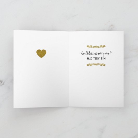 Carte Un chant de Noël (Intérieur)