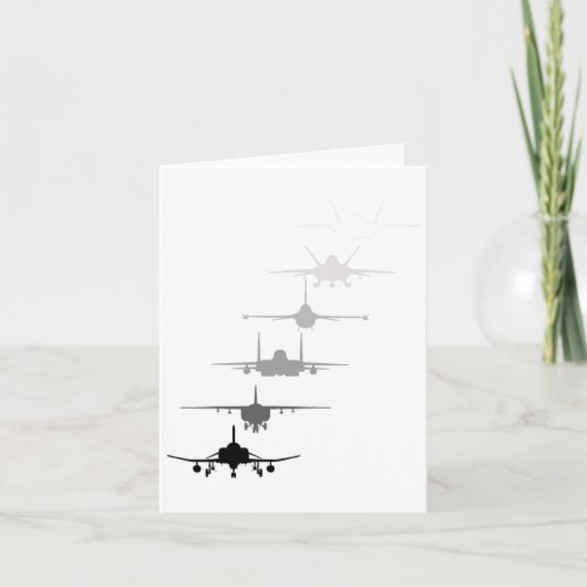 Carte Un chasseur de la Force aérienne lance un F-4 F-11 (Devant)