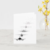 Carte Un chasseur de la Force aérienne lance un F-4 F-11 (Fleur jaune)