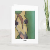 Carte Un cheval est un cheval Ofcourse par Robyn Feeley (Dos)