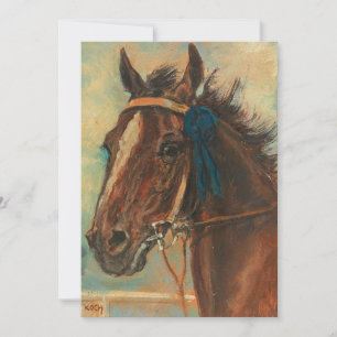 Carte Un cheval gagnant Ludwig Koch