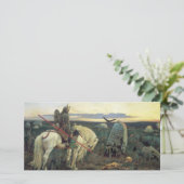 Carte Un chevalier au carrefour (par Viktor Vasnetsov) (Debout devant)