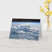 Carte Un ciel nuageux au-dessus du Soudan (Fleur jaune)