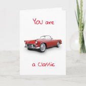 CARTE UN "CLASSIQUE" FAIT "60 ! (Devant)