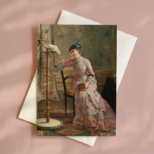 Carte Un Cockatoo Gustave Léonard de Jonghe