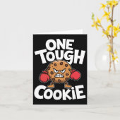 Carte Un Cookie Boxer Boxer Funny Cookie Loover (Fleur jaune)