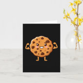 Carte Un cookie dur (Fleur jaune)