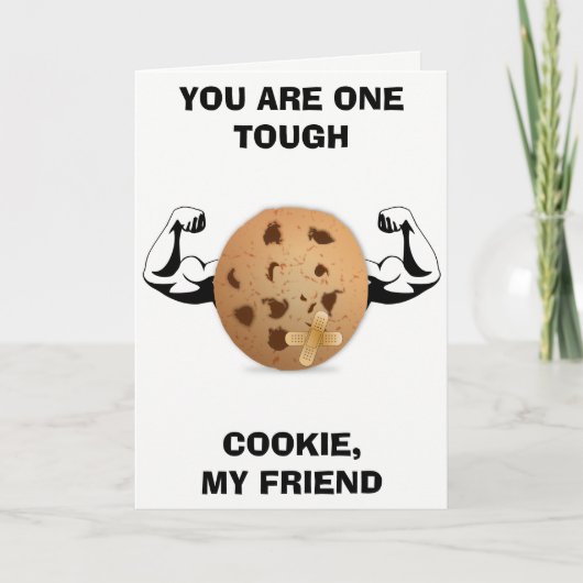 Carte Un Cookie Dur Se Bien (Devant)
