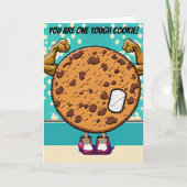 Carte Un Cookie Dur Se Porte Bien (Devant)